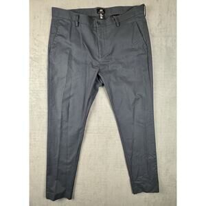 H&M Slim Fit Men's Pants 38 Regular 31 inseam Navy Blue